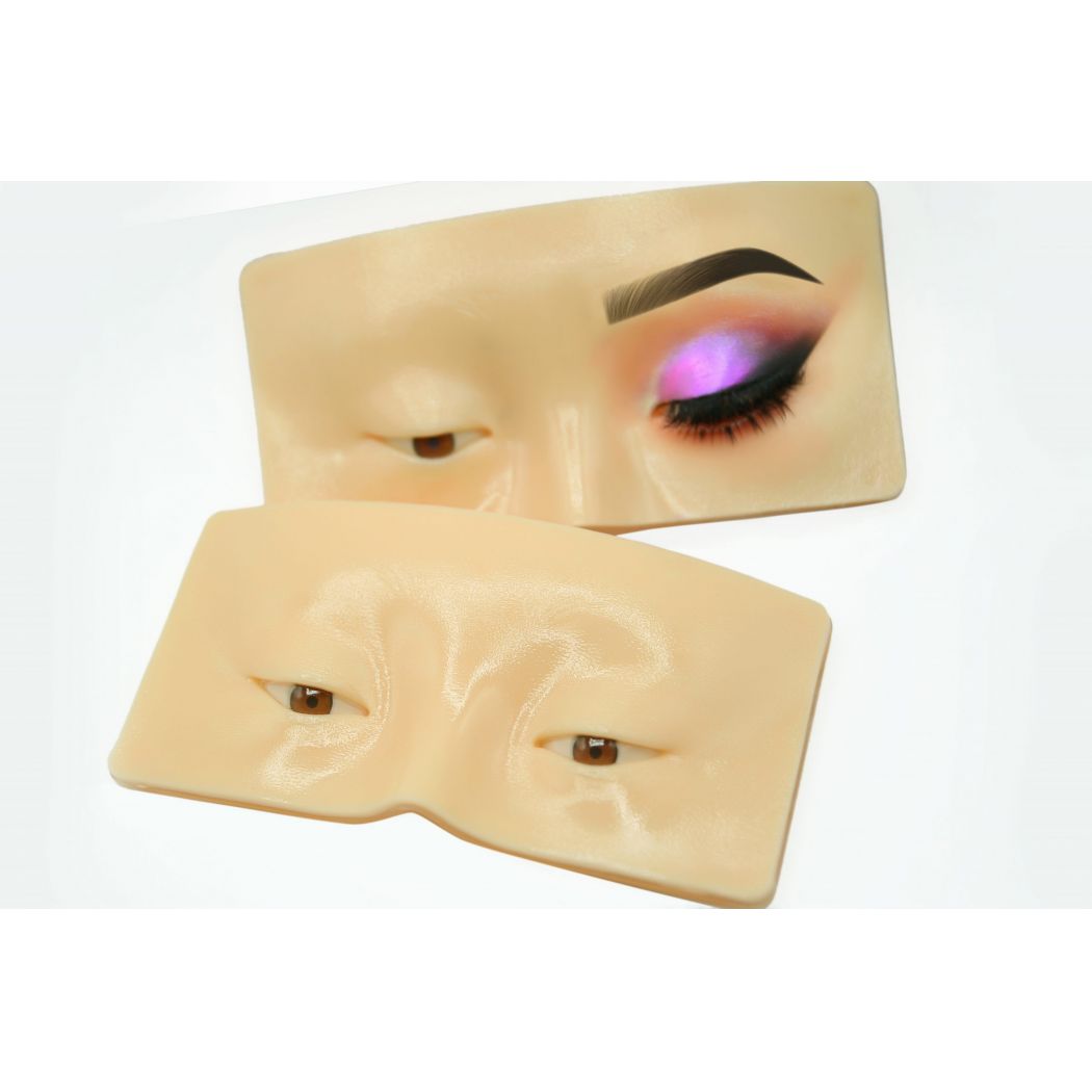 Eye Dummy Makeup Practice Board with Makeup Remover
